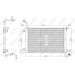 NRF | Kühler, Motorkühlung | 50145 NRF | Kühler, Motorkühlung | 50145