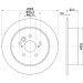 Hella | Bremsscheibe | 8DD 355 118-721