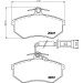 Hella | Bremsbelagsatz, Scheibenbremse | 8DB 355 017-651