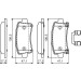 BOSCH | Bremsbelagsatz, Scheibenbremse | 0 986 494 586 BOSCH | Bremsbelagsatz, Scheibenbremse | 0 986 494 586