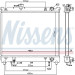 Nissens | Kühler, Motorkühlung | 606692 Nissens | Kühler, Motorkühlung | 606692