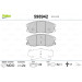 598942 Bremsbelagsatz, Scheibenbremse