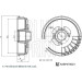 Blue Print | Bremstrommel | ADBP470023 Blue Print | Bremstrommel | ADBP470023