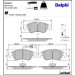 Delphi Bremsbelagsatz, Scheibenbremse LP3152 Delphi Bremsbelagsatz, Scheibenbremse LP3152