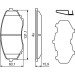 BOSCH | Bremsbelagsatz, Scheibenbremse | 0 986 494 855 BOSCH | Bremsbelagsatz, Scheibenbremse | 0 986 494 855