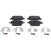 BOSCH | Bremsbelagsatz, Scheibenbremse | 0 986 494 214 BOSCH | Bremsbelagsatz, Scheibenbremse | 0 986 494 214