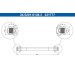 ATE | Bremsschlauch | 24.5201-0136.3 ATE | Bremsschlauch | 24.5201-0136.3