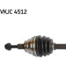 SKF | Antriebswelle | VKJC 4512 SKF | Antriebswelle | VKJC 4512