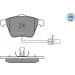 Meyle | Bremsbelagsatz, Scheibenbremse | 025 239 5020/PD Meyle | Bremsbelagsatz, Scheibenbremse | 025 239 5020/PD