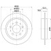Hella | Bremsscheibe | 8DD 355 102-261
