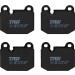 TRW Bremsbelagsatz, Scheibenbremse GDB654