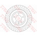 TRW | Bremsscheibe | DF6528S TRW | Bremsscheibe | DF6528S
