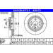 ATE | Bremsscheibe | 24.0120-0173.1 ATE | Bremsscheibe | 24.0120-0173.1