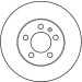 TRW | Bremsscheibe | DF2803
