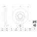 BOSCH | Bremsscheibe | 0 986 479 B50 BOSCH | Bremsscheibe | 0 986 479 B50
