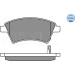 Meyle | Bremsbelagsatz, Scheibenbremse | 025 243 9116/W Meyle | Bremsbelagsatz, Scheibenbremse | 025 243 9116/W