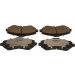 Bremsbelagsatz, Scheibenbremse QUARO SILVER CERAMIC QP8636C