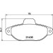 Hella | Bremsbelagsatz, Scheibenbremse | 8DB 355 019-151