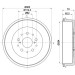 Hella | Bremstrommel | 8DT 355 302-511