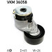 SKF | Spannrolle, Keilrippenriemen | VKM 36058 SKF | Spannrolle, Keilrippenriemen | VKM 36058