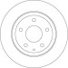 TRW | Bremsscheibe | DF8115 TRW | Bremsscheibe | DF8115