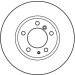 TRW | Bremsscheibe | DF2556 TRW | Bremsscheibe | DF2556