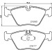 Hella | Bremsbelagsatz, Scheibenbremse | 8DB 355 010-711