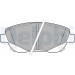 Delphi | Bremsbelagsatz, Scheibenbremse | LP2207 Delphi | Bremsbelagsatz, Scheibenbremse | LP2207