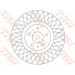 TRW | Bremsscheibe | DF6522 TRW | Bremsscheibe | DF6522