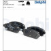 Delphi | Bremsbelagsatz, Scheibenbremse | LP2167