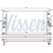 Nissens | Kühler, Motorkühlung | 646875 Nissens | Kühler, Motorkühlung | 646875
