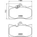 Hella | Bremsbelagsatz, Scheibenbremse | 8DB 355 012-121