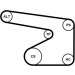 ContiTech | Keilrippenriemensatz | 5PK1355K1 ContiTech | Keilrippenriemensatz | 5PK1355K1