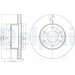 Delphi | Bremsscheibe | BG4100 Delphi | Bremsscheibe | BG4100