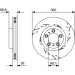 BOSCH | Bremsscheibe | 0 986 479 D23 BOSCH | Bremsscheibe | 0 986 479 D23