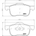 Hella | Bremsbelagsatz, Scheibenbremse | 8DB 355 008-851
