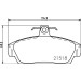 Hella | Bremsbelagsatz, Scheibenbremse | 8DB 355 018-081