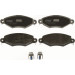 GDB1361 Bremsbelagsatz, Scheibenbremse COTEC