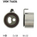 SKF | Spannrolle, Zahnriemen | VKM 74606 SKF | Spannrolle, Zahnriemen | VKM 74606