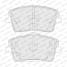 Ferodo | Bremsbelagsatz, Scheibenbremse | FDB5277