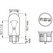 BOSCH | Glühlampe, Blinkleuchte | 1 987 302 286 BOSCH | Glühlampe, Blinkleuchte | 1 987 302 286