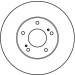 TRW | Bremsscheibe | DF2574 TRW | Bremsscheibe | DF2574