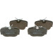 BOSCH | Bremsbelagsatz, Scheibenbremse | 0 986 491 730 BOSCH | Bremsbelagsatz, Scheibenbremse | 0 986 491 730