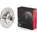 Brembo 2 x BREMBO Bremsscheibe PRIME LINE - With Bearing Kit 08.B369.37