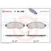 Brembo | Bremsbelagsatz, Scheibenbremse | P 56 059 Brembo | Bremsbelagsatz, Scheibenbremse | P 56 059
