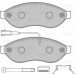 598891 Bremsbelagsatz, Scheibenbremse