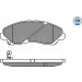 Meyle Bremsbelagsatz, Scheibenbremse MEYLE-PD: Advanced performance and design 025 235 8416/PD