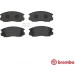 Brembo | Bremsbelagsatz, Scheibenbremse | P 54 015 Brembo | Bremsbelagsatz, Scheibenbremse | P 54 015