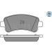 Meyle | Bremsbelagsatz, Scheibenbremse | 025 259 8721/PD Meyle | Bremsbelagsatz, Scheibenbremse | 025 259 8721/PD