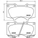 Hella | Bremsbelagsatz, Scheibenbremse | 8DB 355 014-121